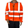 Warnschutz Softshelljacke Orange