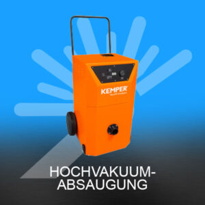 Hochvakuum- Absaugung
